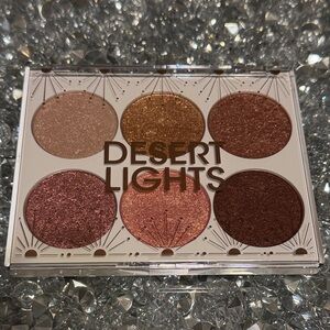 Flower Beauty Desert Lights Highlighter Palette - Gold and Pink Shades